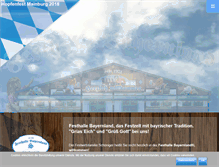 Tablet Screenshot of festhalle-bayernland.de